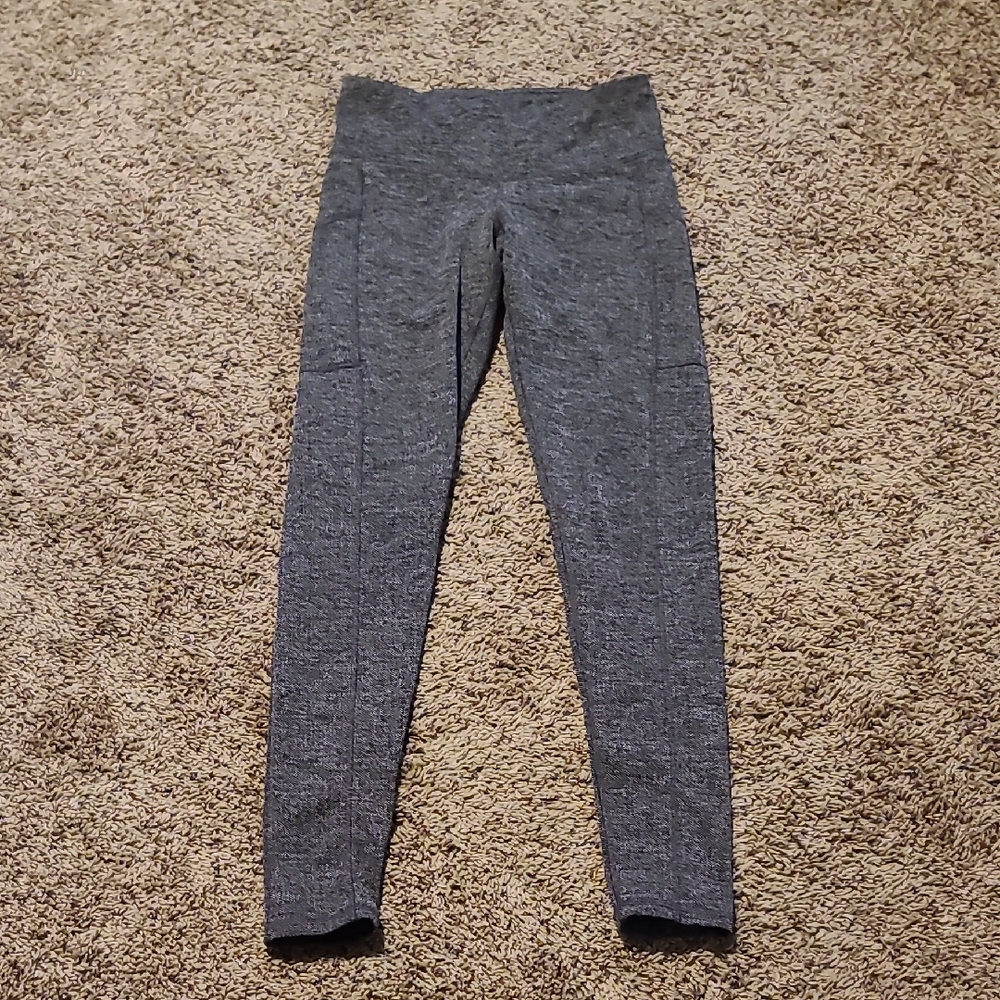 Champion Black and Gray Patterned Fabric